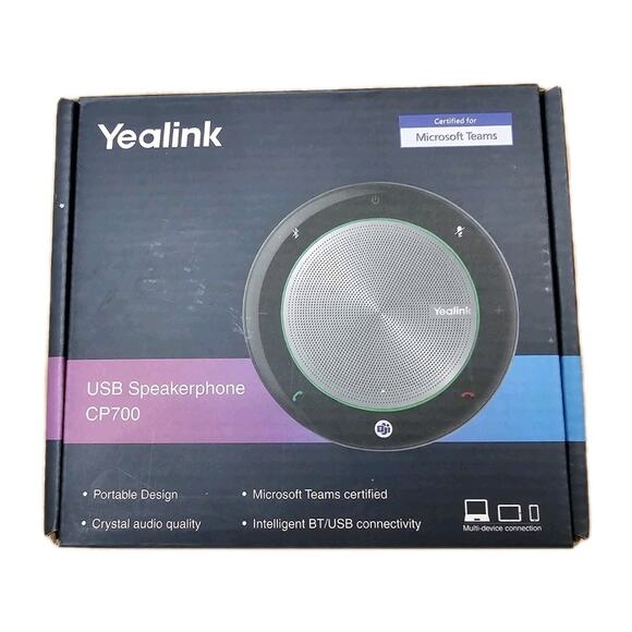 Yealink CP700 Portable Speakerphone with BT50 Dongle - Picture 1 of 7
